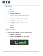 Preview for 6 page of RTA 490NBX Product User Manual