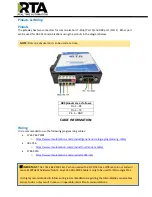 Preview for 11 page of RTA 515RTAENI Product User Manual