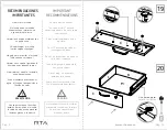 Preview for 2 page of RTA CNG4952 Assembly Instructions Manual