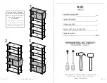 Preview for 3 page of RTA CUBIK 2 BWD5788 Assembly Instructions Manual