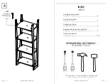 Preview for 3 page of RTA Ferrato ELD5135 Assembly Instructions Manual