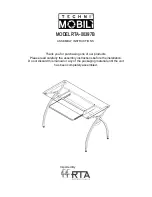 Preview for 1 page of RTA Techni Mobili RTA-00397B Assembly Instructions Manual