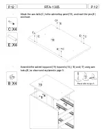 Preview for 12 page of RTA TECHNI MOBILi RTA-1305 Assembly Instructions Manual