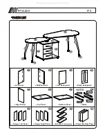 Preview for 2 page of RTA Techni Mobili RTA-220 Assembly Instructions Manual