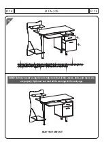 Preview for 14 page of RTA Techni Mobili RTA-325 Assembly Instructions Manual