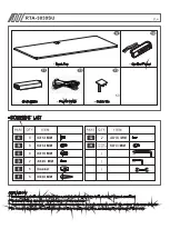 Preview for 4 page of RTA Techni Mobili RTA-3839SU Assembly Instructions Manual