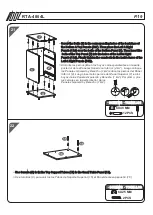 Предварительный просмотр 19 страницы RTA TECHNI MOBILI RTA-4804L Assembly Instructions Manual