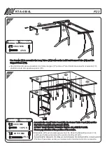 Предварительный просмотр 22 страницы RTA TECHNI MOBILI RTA-4804L Assembly Instructions Manual