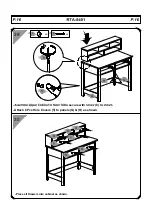 Предварительный просмотр 16 страницы RTA Techni Mobili RTA-8401 Assembly Instructions Manual