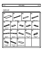 Preview for 3 page of RTA Techni Mobili RTA-8406 Assembly Instructions Manual