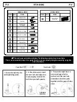 Preview for 4 page of RTA Techni Mobili RTA-8406 Assembly Instructions Manual