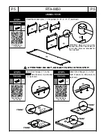 Preview for 6 page of RTA Techni Mobili RTA-8850 Assembly Instructions Manual