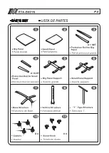 Предварительный просмотр 6 страницы RTA Techni Mobili RTA-B001N Assembly Instructions Manual