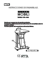 Preview for 2 page of RTA TECHNI MOBILI RTA-B002 Assembly Instructions Manual