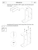 Preview for 7 page of RTA Techni Mobili RTA-BC19 Assembly Instructions Manual