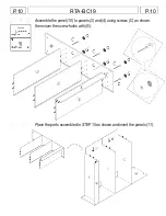 Preview for 10 page of RTA Techni Mobili RTA-BC19 Assembly Instructions Manual