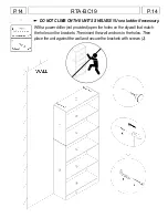 Preview for 14 page of RTA Techni Mobili RTA-BC19 Assembly Instructions Manual