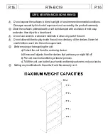 Preview for 16 page of RTA Techni Mobili RTA-BC19 Assembly Instructions Manual