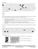 Предварительный просмотр 3 страницы RTC DFC Manual