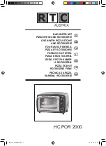 Предварительный просмотр 1 страницы RTC HC POR 2000 Instruction Manual