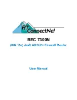 Предварительный просмотр 1 страницы RTcom BEC 7300N User Manual