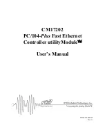 Предварительный просмотр 1 страницы rtd CM17202 User Manual