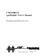 Preview for 2 page of rtd cpuModule CMC6686GX User Manual