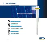 Предварительный просмотр 1 страницы rtd D.T. LIGHT-POST Instructions For Use Manual