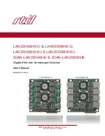 rtd IDAN-LAN35E08HR User Manual предпросмотр