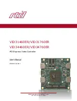 rtd VID31460ER User Manual preview