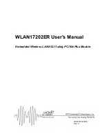 rtd WLAN17202ER User Manual предпросмотр