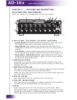 Preview for 14 page of RTI AD-16x Installation And Operation Manual