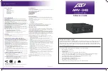 RTI AMV-340 Reference Manual предпросмотр