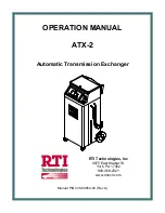 Preview for 1 page of RTI ATX-2 Operation Manual