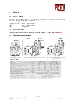 Предварительный просмотр 4 страницы RTI GHH CS750 Instructions And Operating Manual