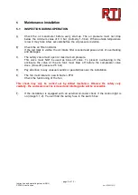 Preview for 9 page of RTI GHH CS750 Instructions And Operating Manual