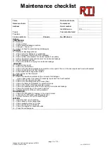 Preview for 13 page of RTI GHH CS750 Instructions And Operating Manual