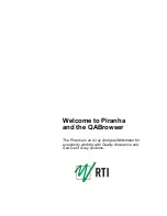 Предварительный просмотр 2 страницы RTI Piranha Reference Manual