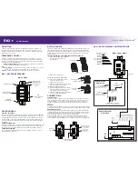 Предварительный просмотр 2 страницы RTI RK1+ Quick Reference Manual