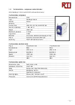 Preview for 5 page of RTI SiloKing 1100 LS Instructions And Operating Manual