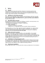 Preview for 7 page of RTI SiloKing 1500 Instructions And Operating Manual