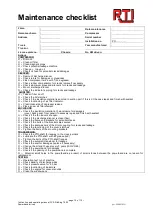 Preview for 15 page of RTI SiloKing 1500 Instructions And Operating Manual