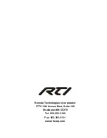 Preview for 64 page of RTI VFX-124 User Manual