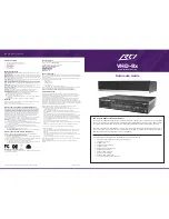 RTI VHD-8x Reference Manual предпросмотр