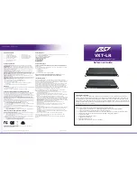 RTI VXT-LR Reference Manual preview