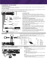 Preview for 2 page of RTI XP-6s Reference Manual