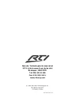 Предварительный просмотр 10 страницы RTI ZW-PRO Quick Reference Manual