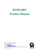 RTimes RTSO-6002 Product Manual preview