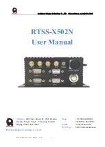 RTimes RTSS-X502N User Manual preview