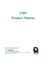 Предварительный просмотр 1 страницы RTimes Z509 Product Manual